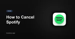 Spotify cancellation guide